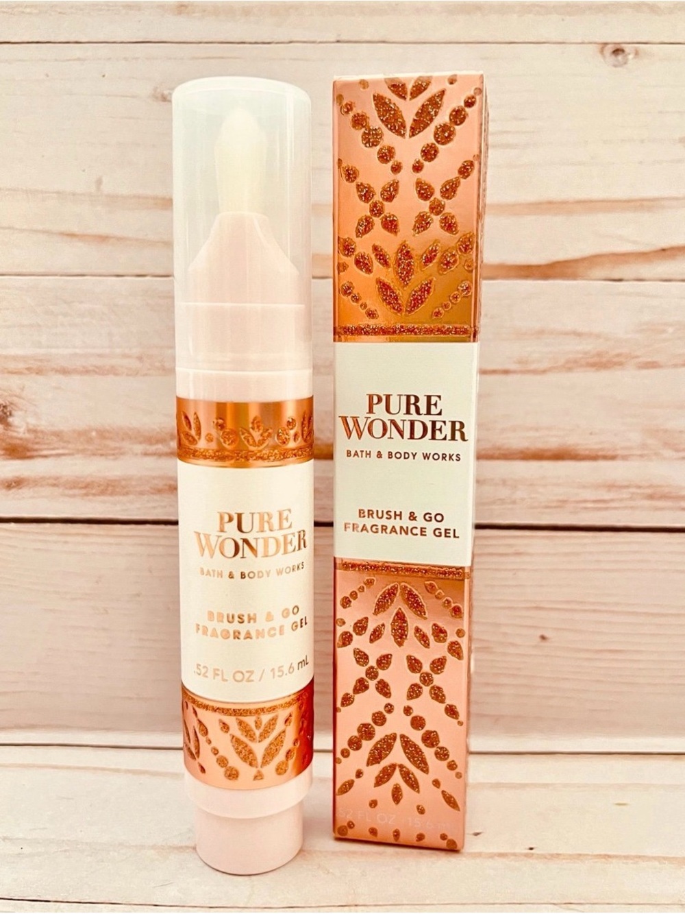 Bath & Body Works Pure Wonder Brush & Go Fragrance Gel